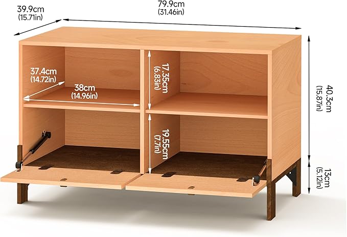 Sebastack TV Stand, Expandable Television Stand, Customizable Coffee Table - Image 3