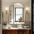 Arch Bathroom Mirror, 20x30 inch Arched Bathroom Mirror/Wall Mounted Vanity by EASLY