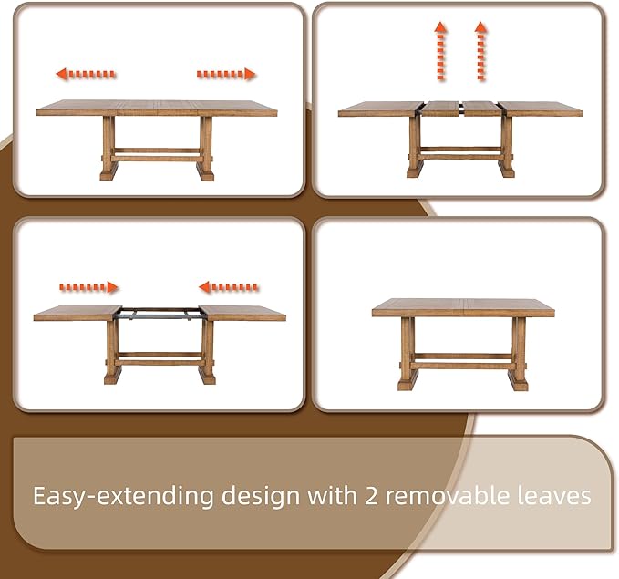 Signature Design by Ashley Havonplane Rustic Distressed Counter Height Dining - Image 8