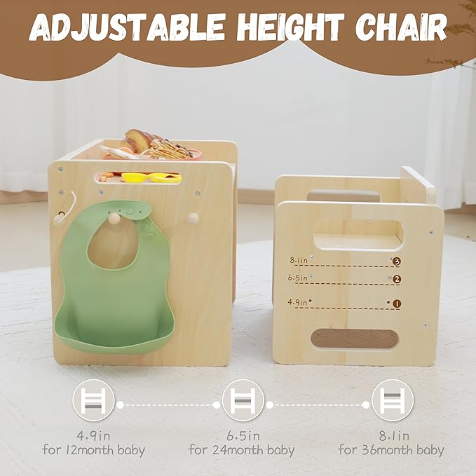 Montessori Weaning Table and Chair Set - Image 2