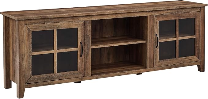 Walker Edison Portsmouth Classic 2 Glass Door TV Stand by WalkerEdison
