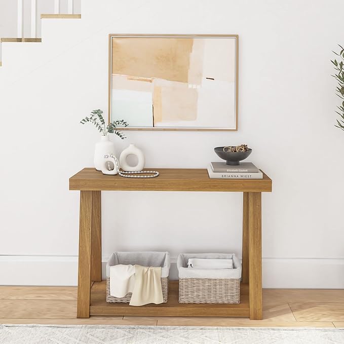 Plank+Beam Solid Wood Console Table - Image 3