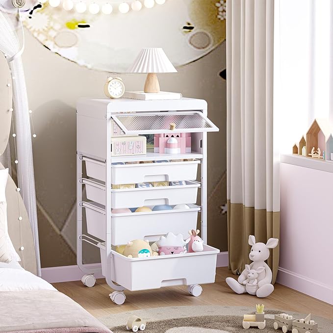 Utility-Rolling-Storage-Drawer-Craft-Cart-Organizers - Image 7
