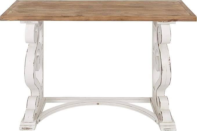 Kate and Laurel Wyldwood Country French Solid Wood Console Table - Image 5