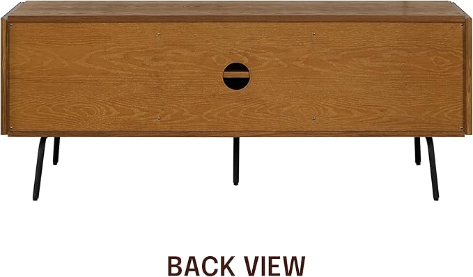 NTC Veil TV Stand with 3 Doors for TVs up to 60’’, Media Console with Vertical - Image 5