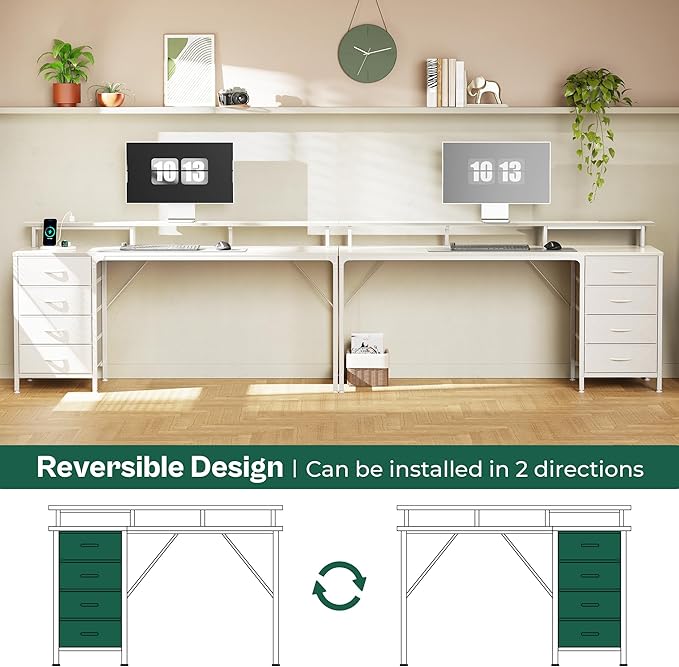 Huuger 63 Inch Computer Desk - Image 7