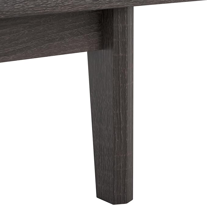 SAFAVIEH Aricia TV Stand for up to 65" Flatscreen – Distressed Black, 2 Sliding - Image 7