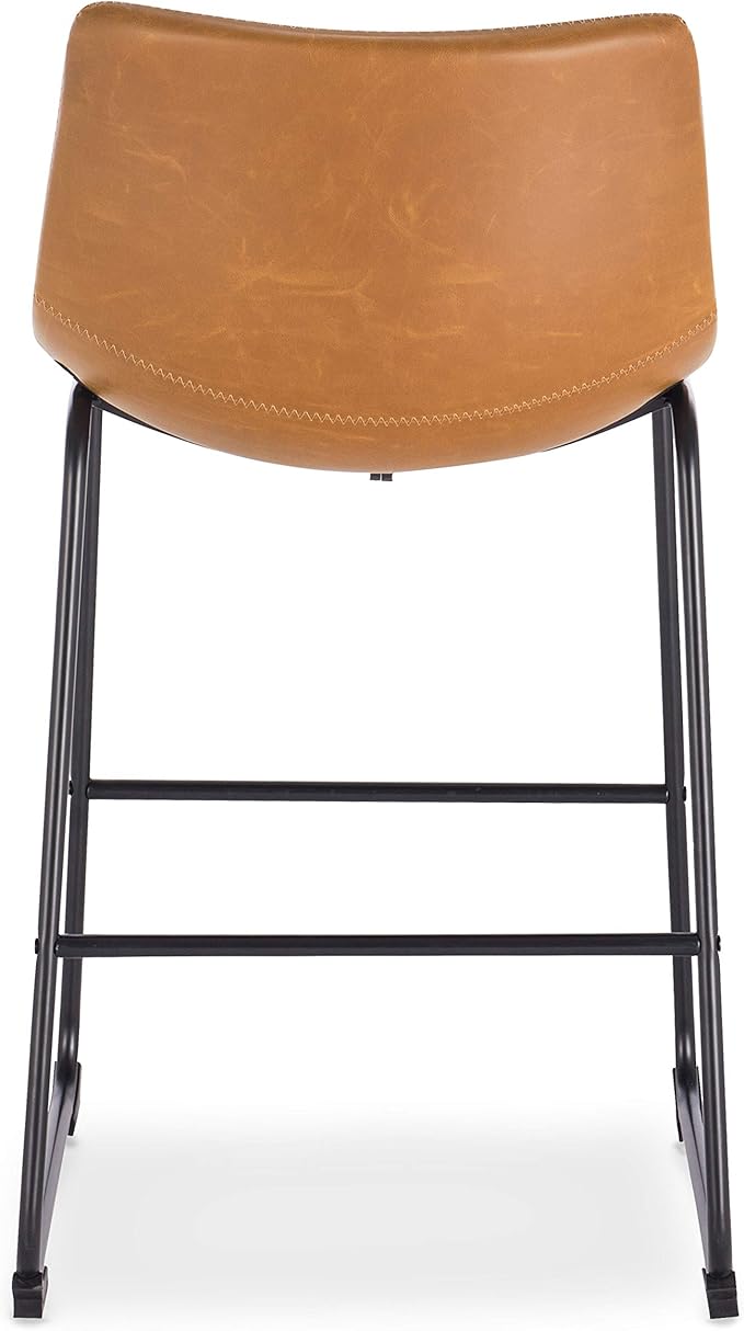 POLY & BARK Bar Stools Set of 3 – 34" Counter Height Chairs - Image 6
