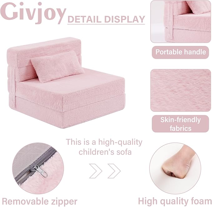 Folding Sofa Bed Floor Mattress - Image 5