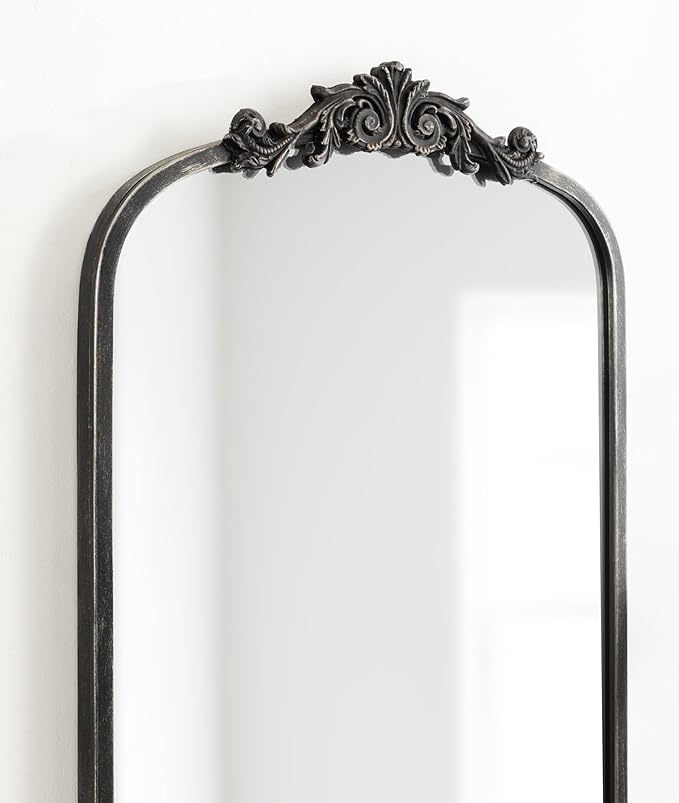 Kate and Laurel Arendahl Vintage Arched Tall Panel Mirror, 18 x 58, Antique - Image 5