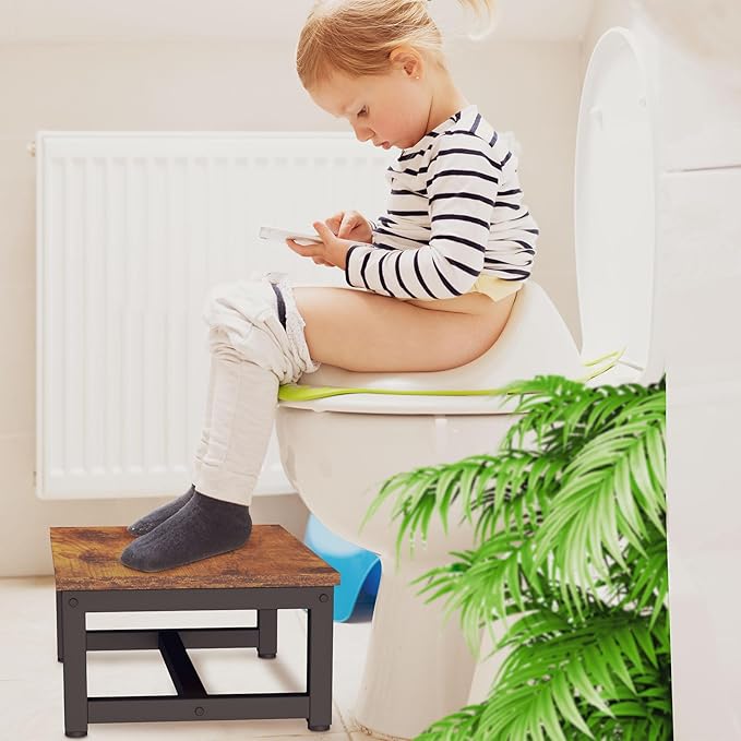 IBUYKE One Step Wooden Step Stools - Image 3