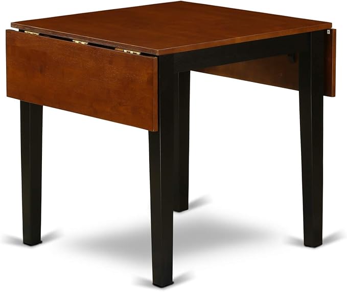 East West Furniture NDAN5-BCH-W 5 Piece Kitchen Table Set - Image 5