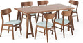 Christopher Knight Home Anthony Mid-Century Modern 7 Piece Dining Set, Mint and by ChristopherKnightHome