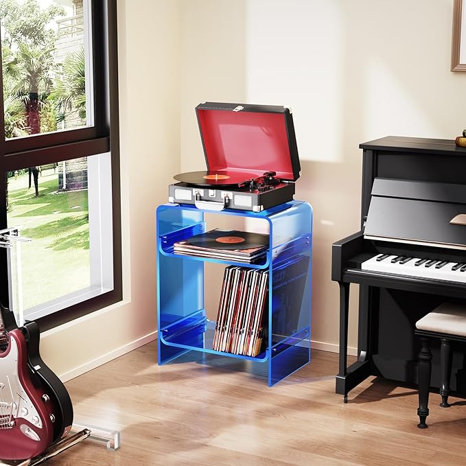 Acrylic Record Player Table - Image 2