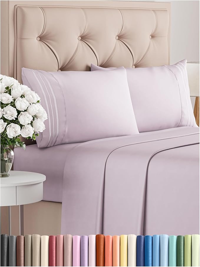 Queen Size 4 Piece Sheet Set by CGKUnlimited