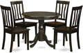 East West Furniture ANTI5-CAP-W 5 Piece Dinette Set by EastWestFurniture