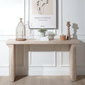 KEIKI Wood Entryway Console Table Behind Couch & Sofa, Modern Minimalist Style by Unknown