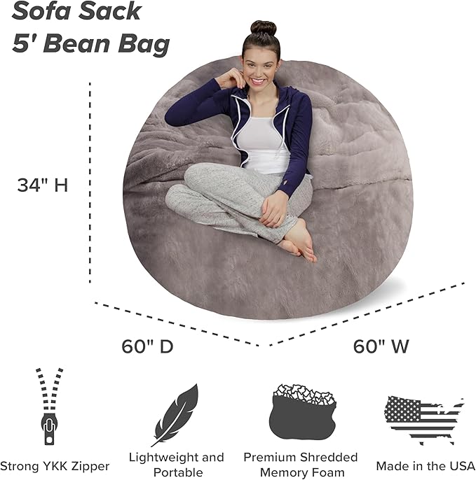 Sofa Sack Bean Bag Chair - Image 3