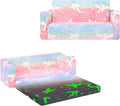 Kids Couch Extra Large, Glow in The Dark 2-in-1 Folding Kids Sofa Bed by Unknown