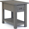 SIMPLIHOME Monroe SOLID ACACIA WOOD 14 inch Wide Rectangle Rustic Narrow Side by SimpliHome
