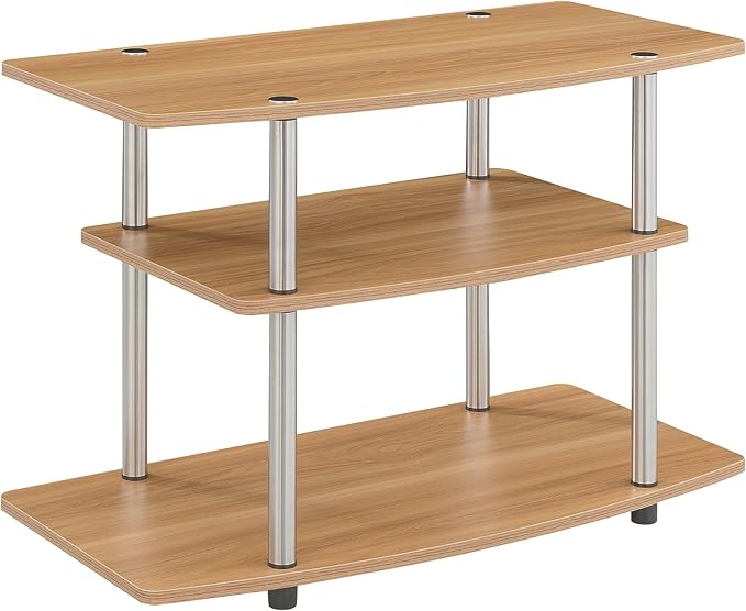 Convenience Concepts Designs2Go No Tools 3-Tier Stand Entertainment Center 37 - Image 4