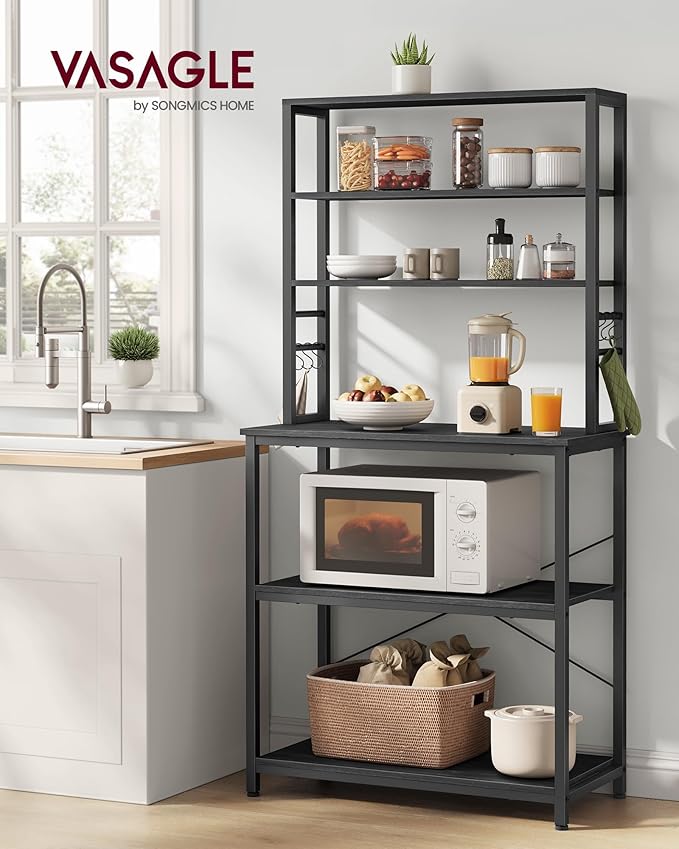 VASAGLE Coffee Bar, 31.5 Inches Baker's Rack - Image 2