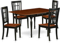 East West Furniture MZNI5-BCH-W 5 Piece Kitchen Table Set by EastWestFurniture