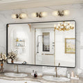 60x36 Inch Black Framed Bathroom Mirror by VANLIOBathroomMirror