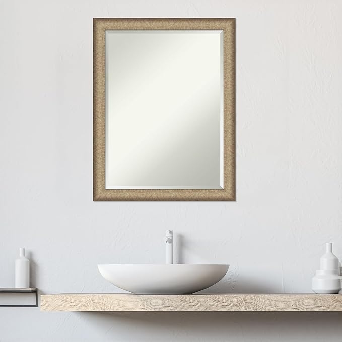 Amanti Art Bronze Bathroom Mirror - Image 6