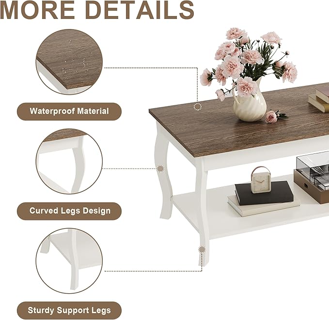 ChooChoo Coffee Table, Rustic Center Table - Image 5