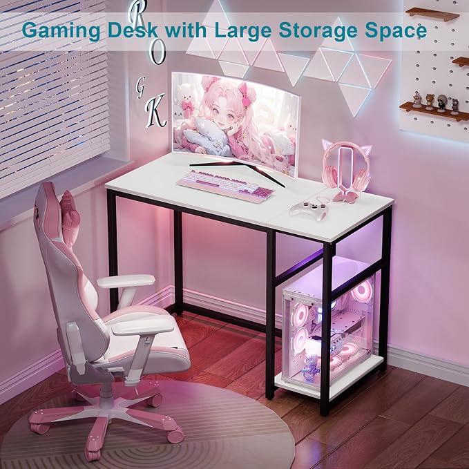 SINPAID Computer Desk 47 inches - Image 5