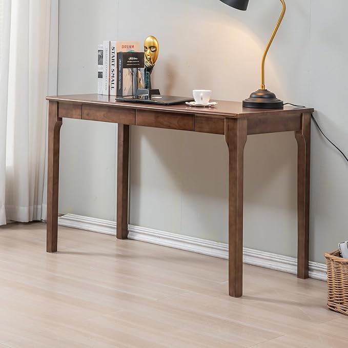 Solid Wood Desk, Gaming Study Home Office Desks by Unknown