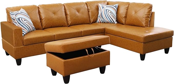 NicBex Sectional Couch 3 Pieces Sofa Set - Image 3