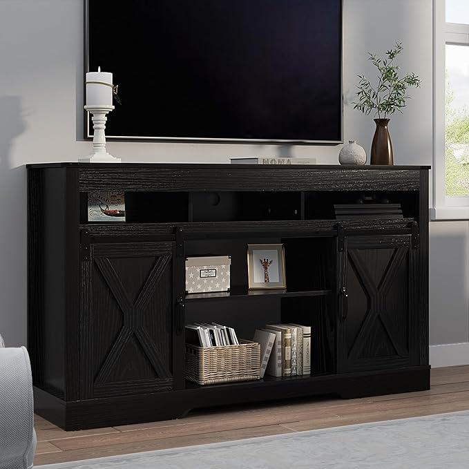 RoyalCraft Farmhouse TV Stand for 23" Fireplace by Bringyoubetterlife