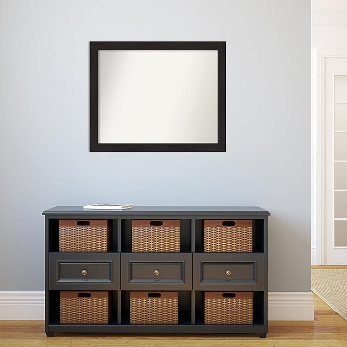 Amanti Art Brown Bathroom Mirror - Image 5