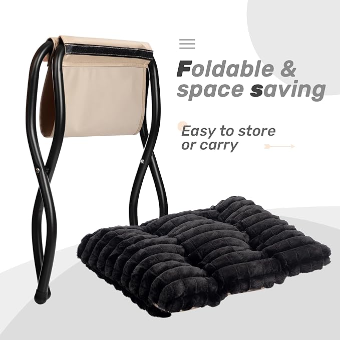 HollyHOME Fabric Lazy Chair - Image 6