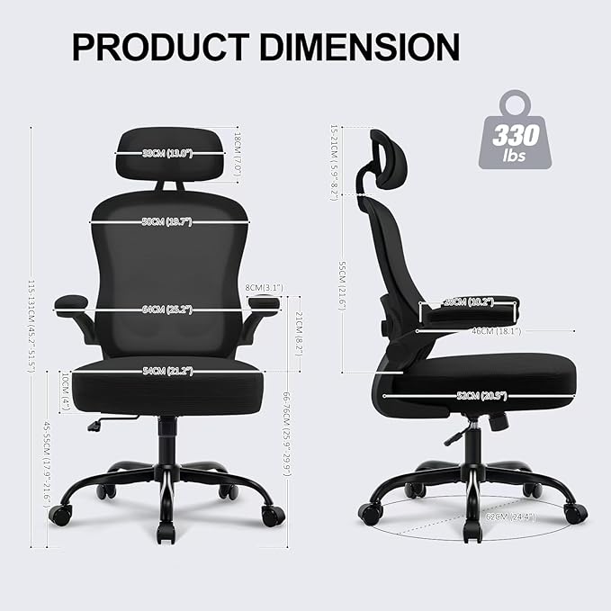 Ergonomic Office Chair, Ultra Thick Office Desk Chair - Image 2