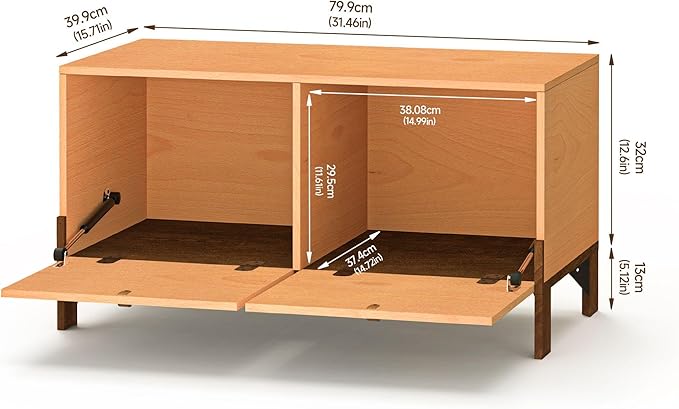Sebastack Coffee Table, Expandable Entertainment Center and Media Console - Image 2