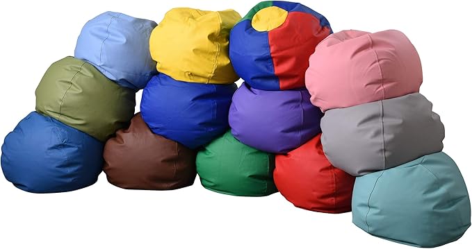 Children's Factory 35" Kids Bean Bag Chairs, Flexible Seating Classroom - Image 4