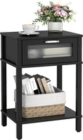 Nightstand Wooden Bedside Table by MMEOLUOOK