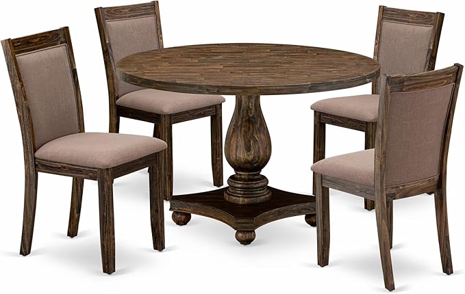 East West Furniture I2MZ5-748 5 Piece Kitchen Table Set by EastWestFurniture