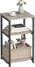 VASAGLE Side Table, Small End Table, Tall Nightstand by VASAGLEbySONGMICSHOME