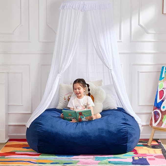Hobestluk 3FT Bean Bag Chair Large Beanbag - Image 3