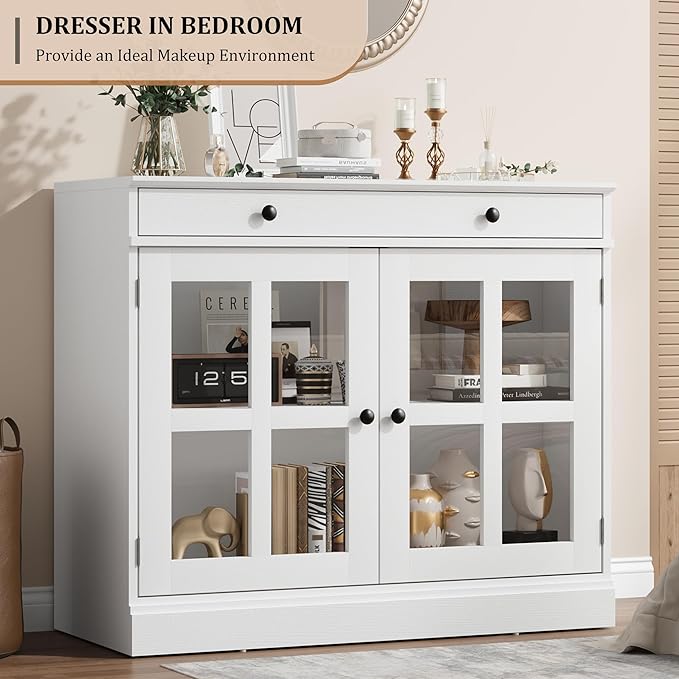 GarveeHome 35.4" Sideboard Buffet Cabinets - Image 4
