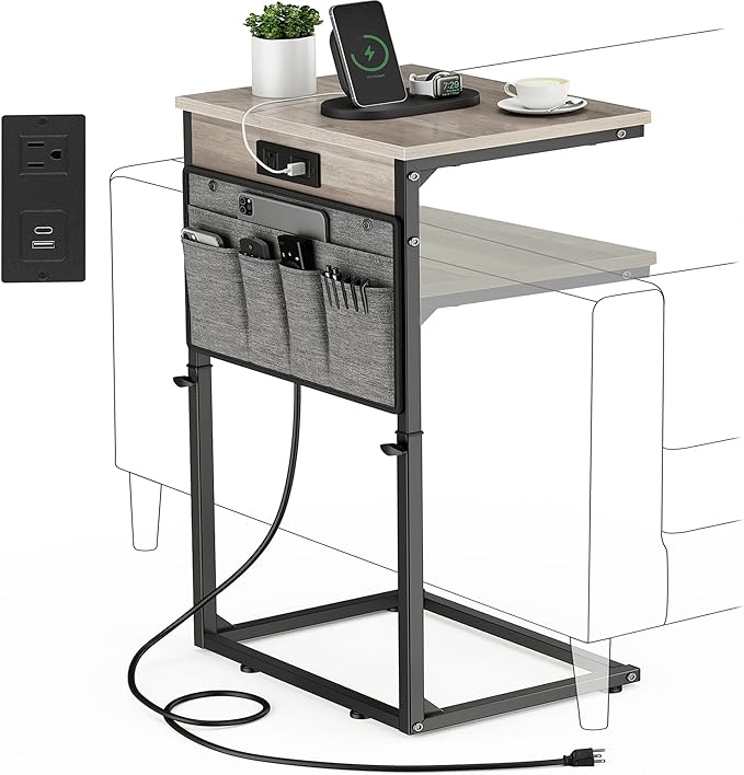 Vagusicc C Shaped End Table by Vagusicc