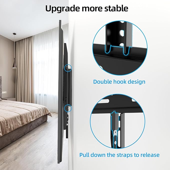 HOME VISION Heavy Duty Fixed TV Wall Mount - Image 5