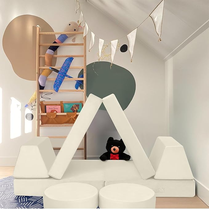 MeMoreCool Modular Kids Play Couch - Image 2