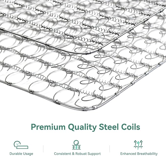 Novilla Queen Mattress, 6 Inch Queen Size Mattresses in a Box - Image 5