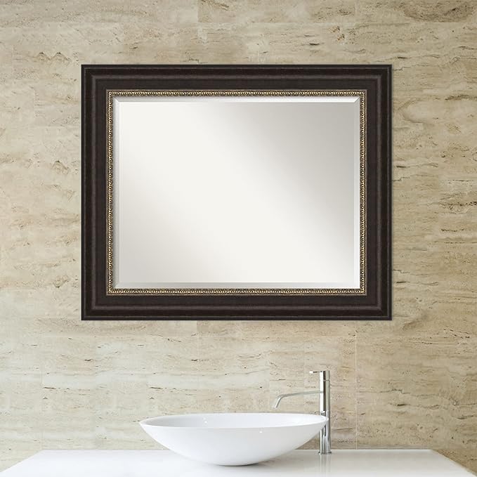Amanti Art Bronze Bathroom Mirror - Image 6