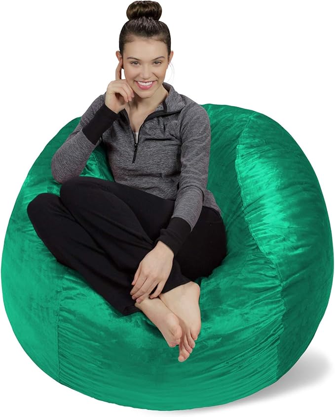 Sofa Sack Bean Bag Chair Cover, Aqua Marine by SofaSack